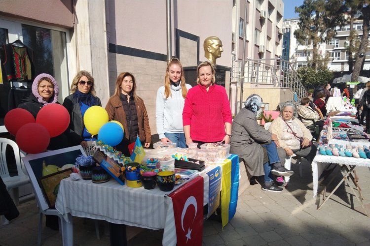 Marmaris annelerinden Ukrayna annelerine destek -