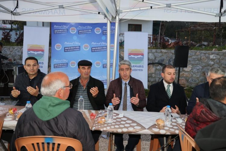Marmaris Belediyesi'nden her köye bir iftar sofrası -