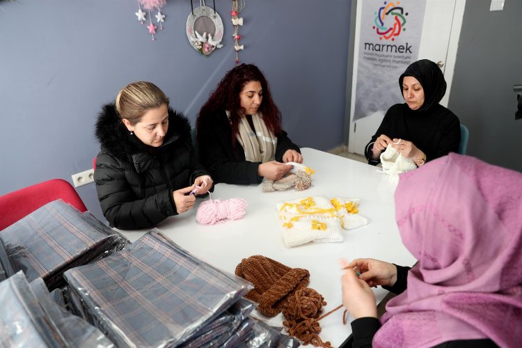 MARMEK depremzedelerin içini ısıtacak -