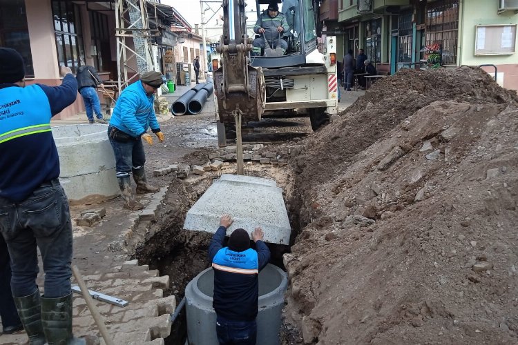MASKİ'den Kapancı Mahallesine yağmur suyu hattı -