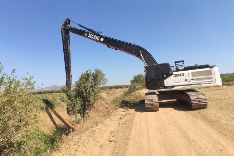 MASKİ’den Kargın Mahallesi'nde dere temizliği -