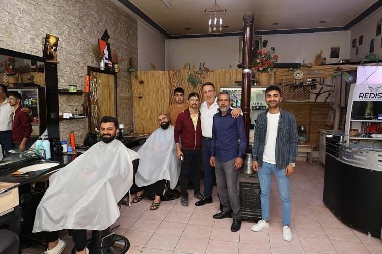 Mehmet Savran 2000 Evler'e ziyaret -
