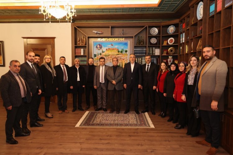 Mehmet Savran'a MHP Nevşehir'den ziyaret -