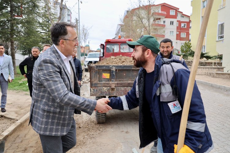 Mehmet Savran çalışmaları sahada inceledi -