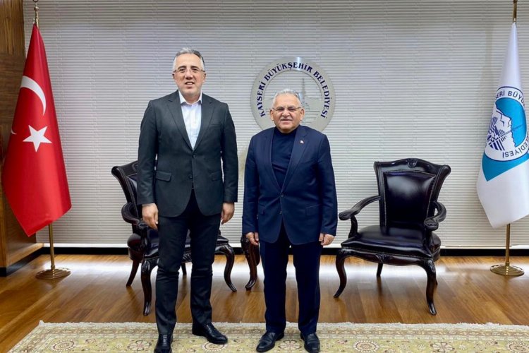 Mehmet Savran'dan Memduh Büyükkılıç'a ziyaret -