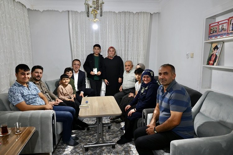 Mehmet Savran ev ziyaretlerini sürdürdü -