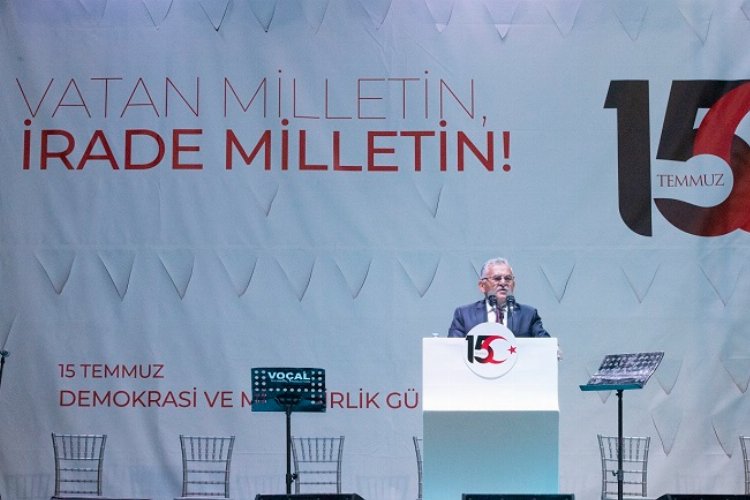 Memduh Büyükkılıç'tan '15 Temmuz' mesajı -