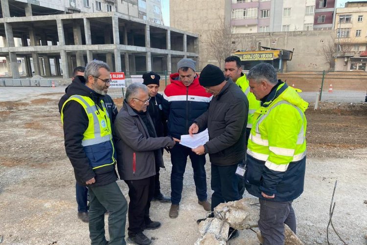 Memduh Büyükkılıç'tan konteyner çarşıya denetim -