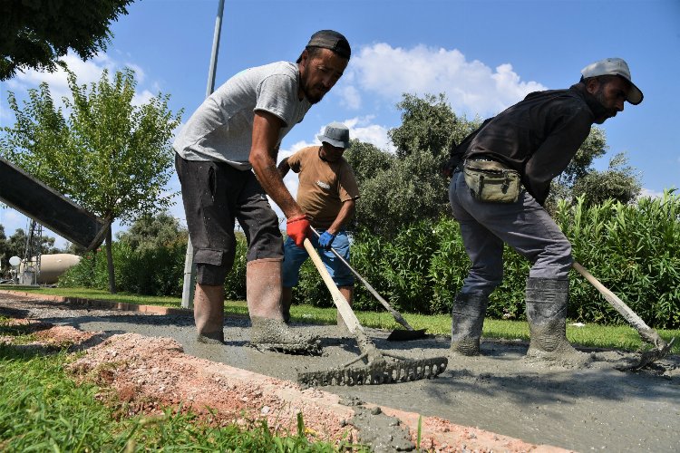 Menteş yürüyüş yolunda sona doğru -