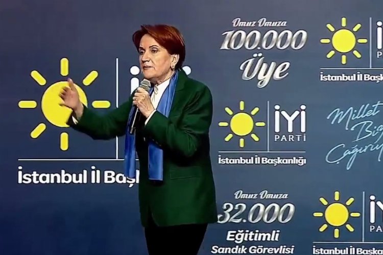 Meral Akşener: İstanbul'da da Türkiye'de de birinci olacağız -