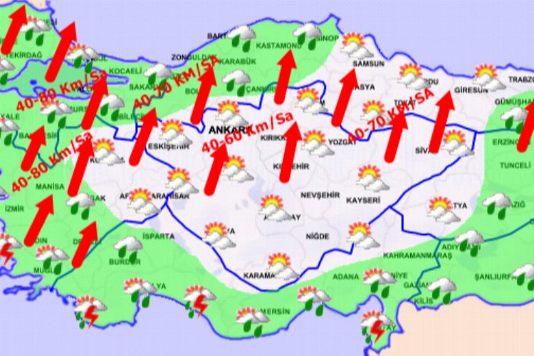 Meteoroloji'den sel uyarısı! Türkiye'de bugün hava nasıl olacak? -