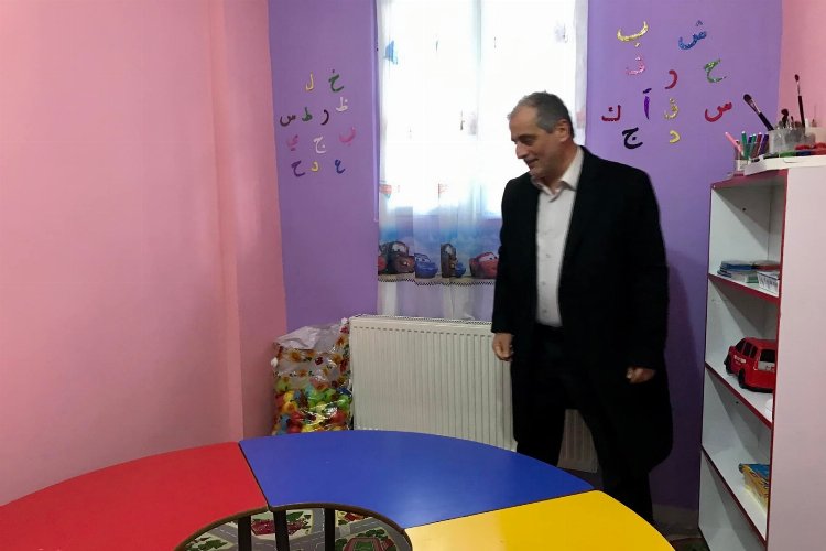 Müftü Şahin, Kur’an Kursu’nda incelemelerde bulundu -