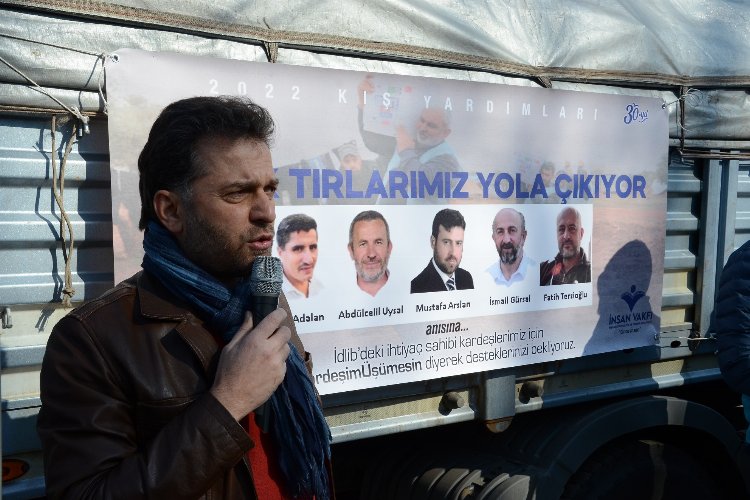İMH Bursa'nın yardım eli İdlib'e uzandı -