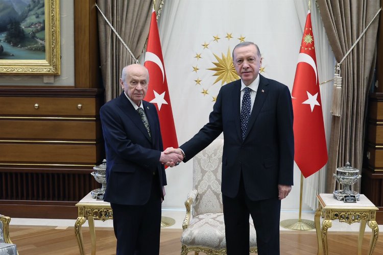 MHP Genel Başkanı Bahçeli Külliye'de -