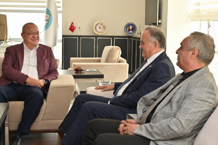 MHP Grup Başkanvekili Akçay’dan Başkan Ergün’e ziyaret -