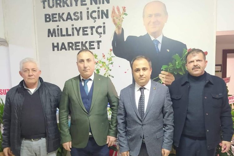 MHP’li Adem Gürz'den 'hayırlı olsun' ziyareti -