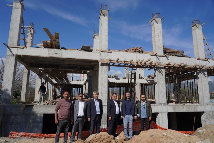 Milas'ta Başkan Tokat'tan projelere yerinde inceleme -