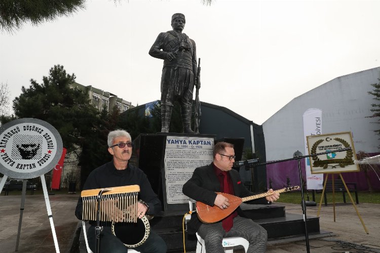 Milli Mücadele Kahramanı Yahya Kaptan unutulmadı -