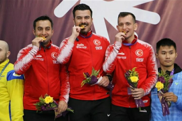 Milli sporcular Türkiye'yi gururlandırdı -