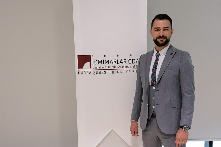 İç Mimarlar Odası Bursa Şubesi'nde Ali Gözütok dönemi -