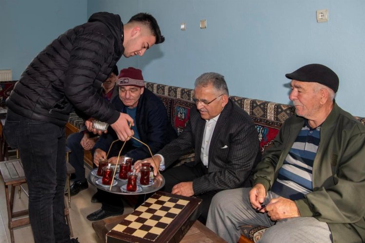 Mimarsinan'da çay buluşması -
