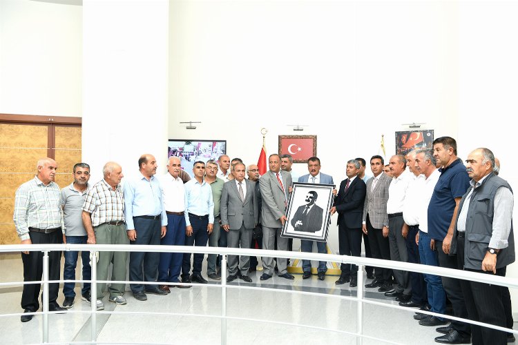 Minibüsçülerden Başkan Gürkan’a teşekkür -