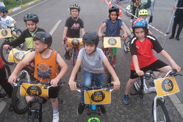 Minik pedallar Sekapark’ta çevrildi -