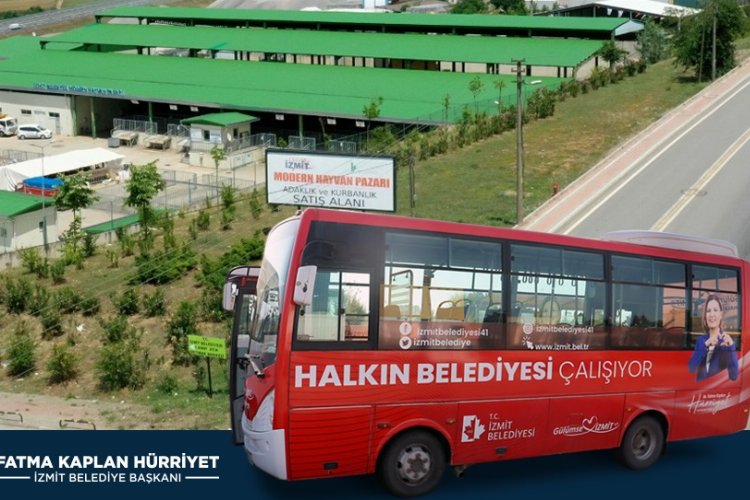 Modern Hayvan Pazarı’na ücretsiz ring servisi başlıyor -