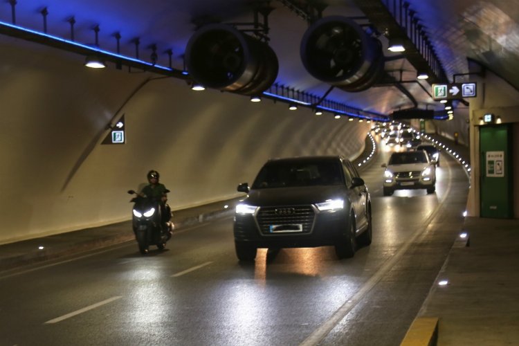 Motosiklet sürücüleri Avrasya Tüneli'ni sevdi... Bir ayda 21 bin motosikletli geçti -