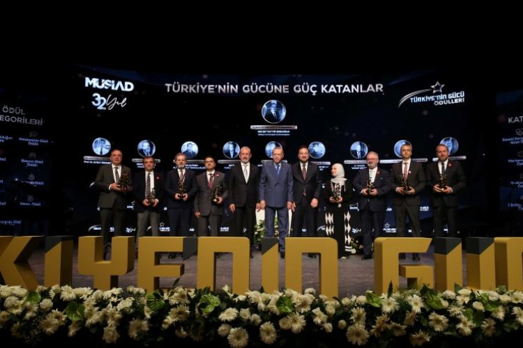 MÜSİAD'tan Cumhurbaşkanı Erdoğan’a özel ödül -