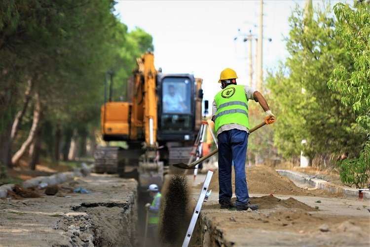 Muğla Büyükşehir'den alt yapı çalışması -