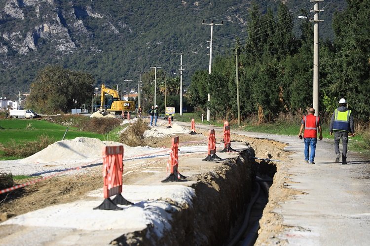Muğla Büyükşehir'den altyapı atılımı -