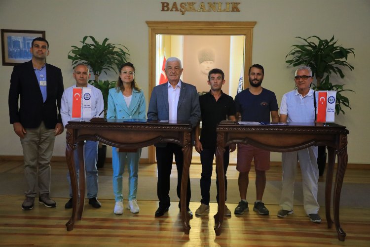 Muğla Büyükşehir'den zeytin üreticisine destek -