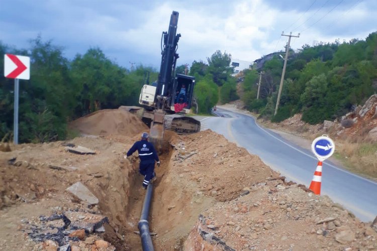 Muğla Büyükşehir yıl boyunca Bodrum'un alt yapısını yeniledi -