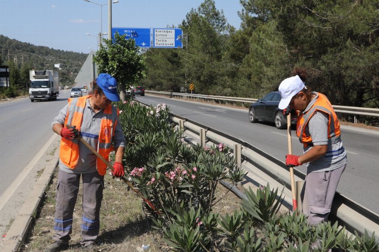 Muğla'da Bodrum Belediyesi bayram hazırlığında -