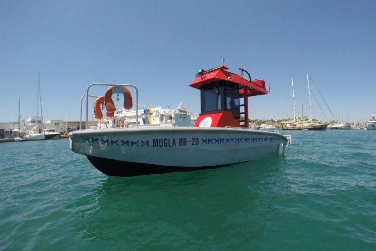 Muğla'da iki adet çok amaçlı acil müdahale teknesi -