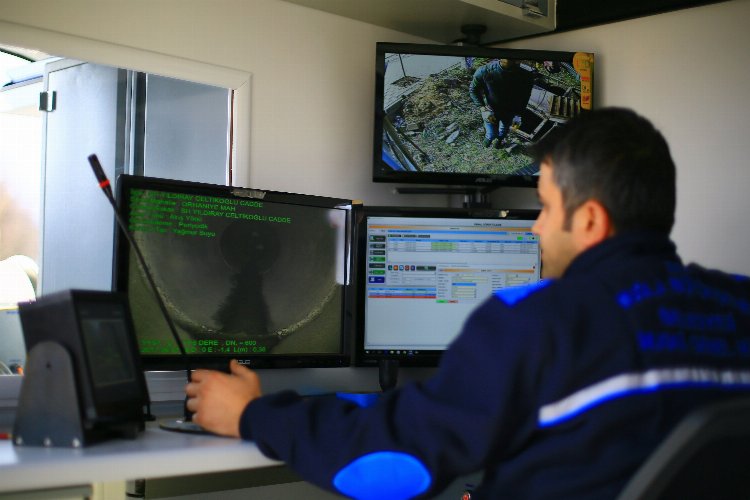 Muğla'da 'kanal görüntüleme robotu' 50 bin hat taradı -