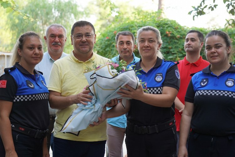 Muğla Milas'ta Başkan Tokat zabıtalarla buluştu -