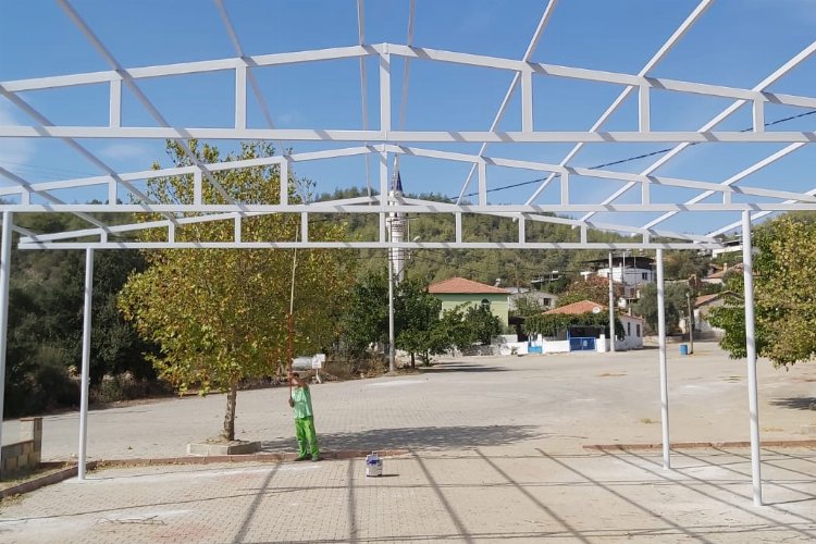 Muğla Milas'ta kırsala yatırımlar sürüyor -