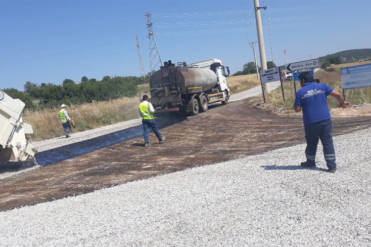Muğla Yatağan’ın yollarını yenileniyor -
