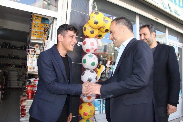 Muhammed Adak halkla buluştu -