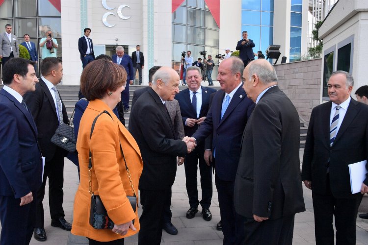 Muharrem İnce Bahçeli ile görüştü -