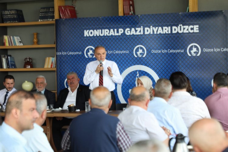 Muhtarlara Faruk Özlü’den hizmet sözü -