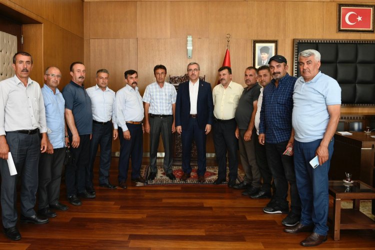 Muhtarlardan Başkan Güngör’e ziyaret -