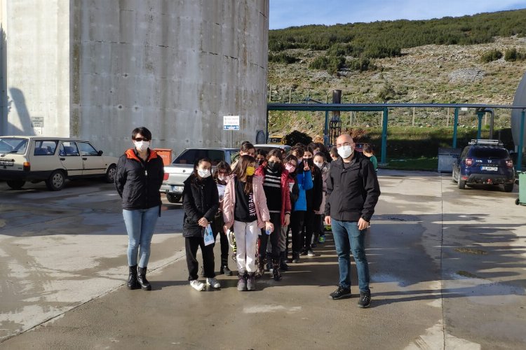 Muğla'da ortaokul öğrencilerine suyun döngüsü anlatıldı 