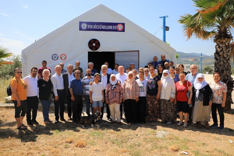Muğla'dan ipekböceği üreticilerine destek -