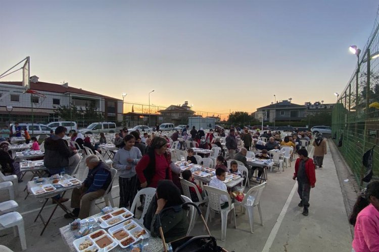 Muğla Fethiye'de iftar buluşması -