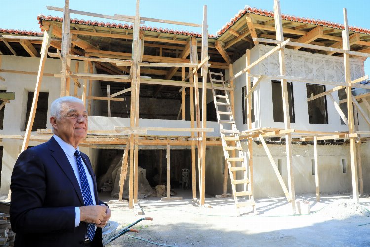 Muğla Menteşe'de tarihi konak yeniden canlanıyor -