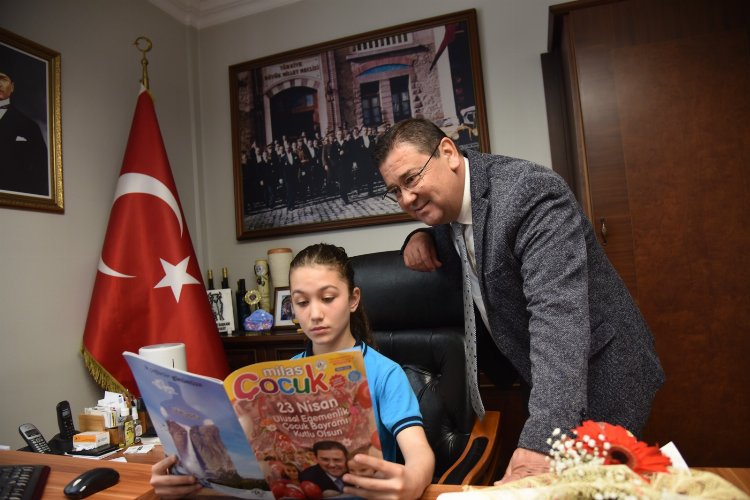 Muğla Milas'ta çocuklar güveli oyun alanları istedi -