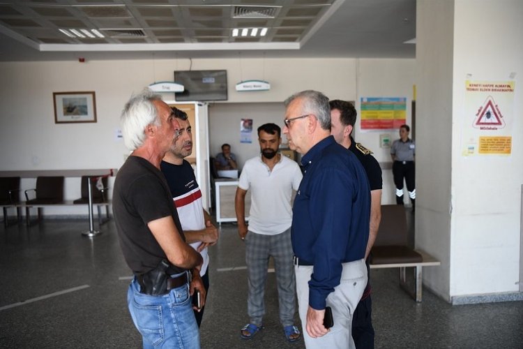 Mustafa Helvacıoğlu'ndan taziye ziyareti -